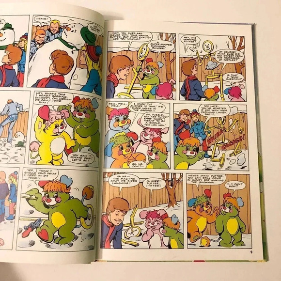 Vtg 1987 Popples Annual Marvel Book  Etta Saunders - Picture 10 of 16